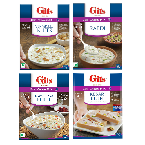 Gits Desserts Mix 100g - All Varieties,1.75