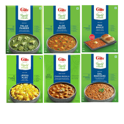 Gits Ready to Eat meals - All varieties,2.00