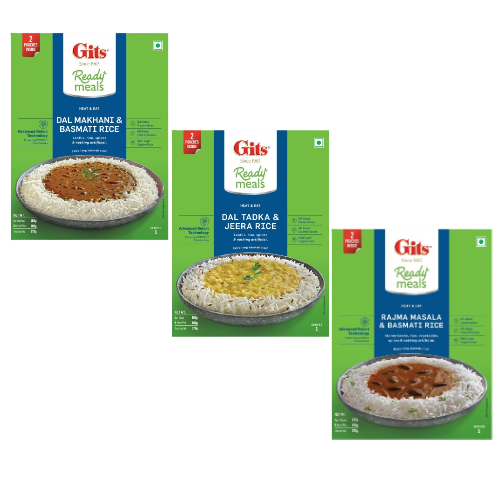 Gits Rice & Ready Meals 375g - All varieties,2.50