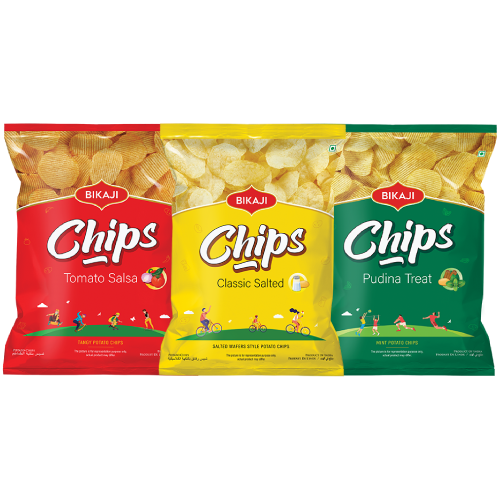 Bikaji Chips- 40 GMS,0.50