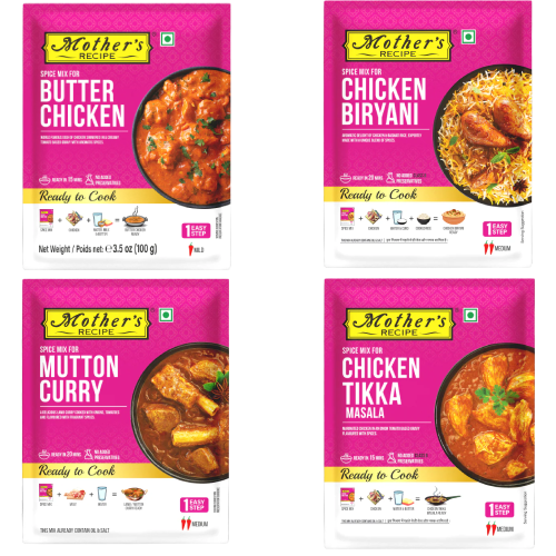 Mother's Recipe Ready to Cook Non-Veg 100g - Assorted,1.50