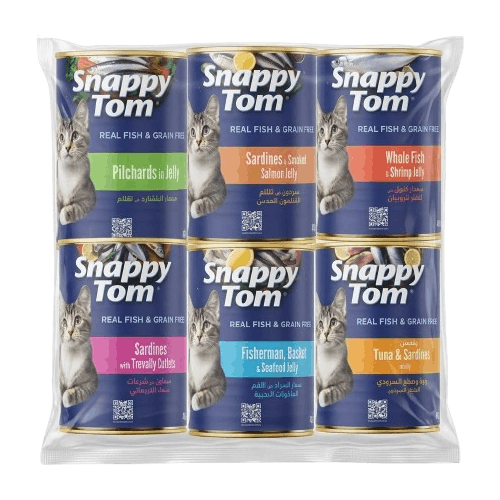 SNAPPY TOM 5+1 FREE 400 gm. Assorted,9.00