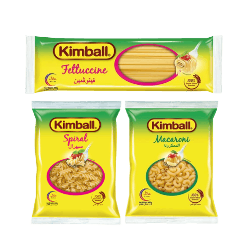 Kimball Pasta 400g - All varieties,0.50