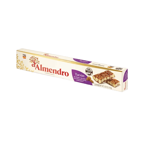 El Almendro Turron Caramelo 150g,7.00