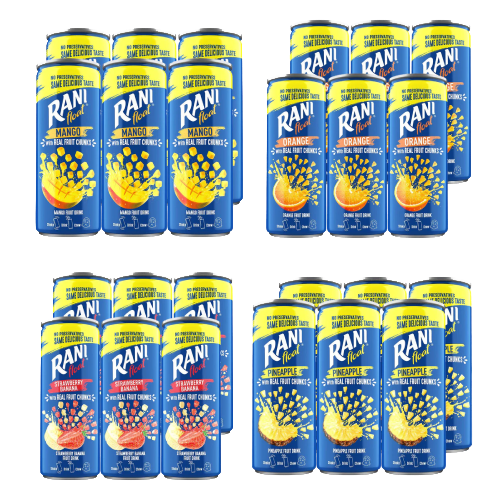 Rani Float with real fruit chunks, 6 x 240ml - Any Flavour,3.00