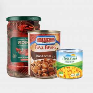 الأطعمة المعبأة والوجبات الخفيفة