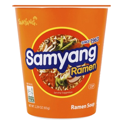 Samyang Korean Spicy Cup Noodle Ramen, 65g