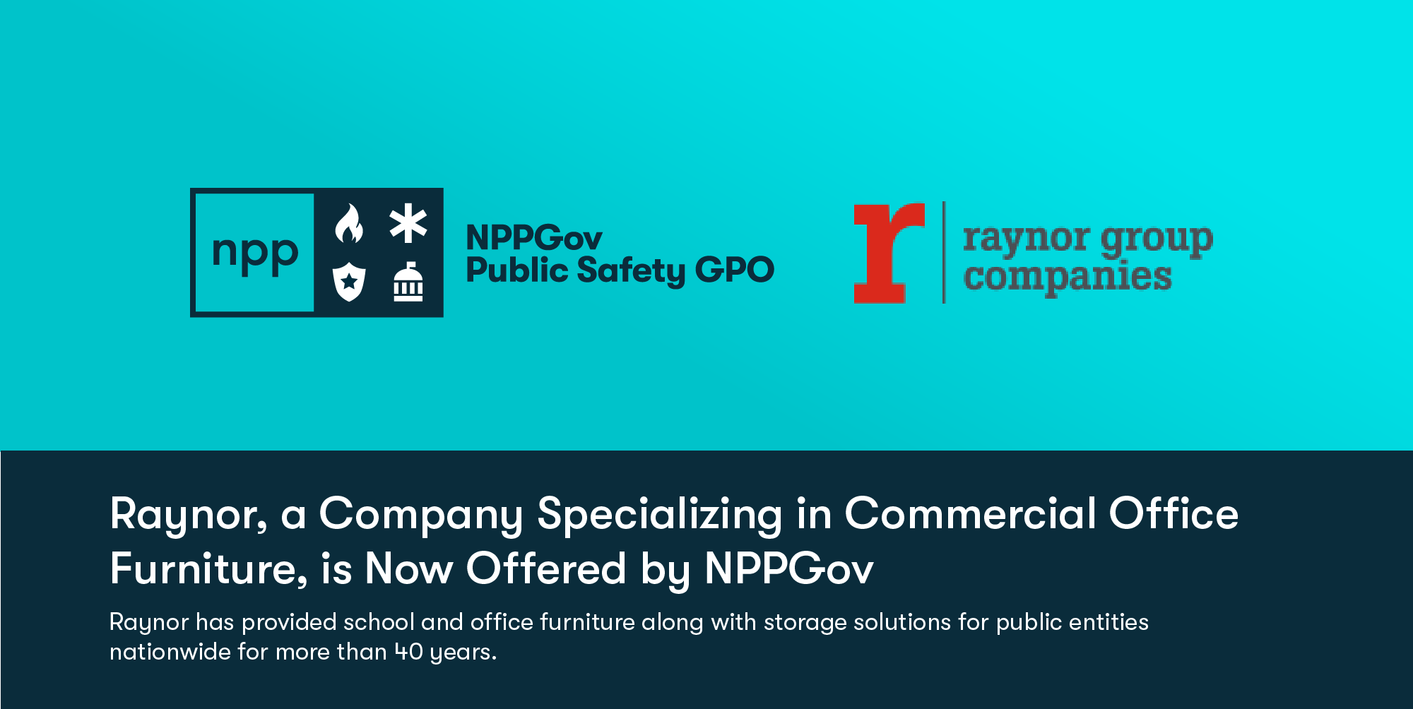 Raynor Has Become a Vendor Offering Office Furniture & Storage Solutions