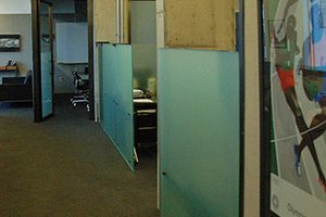 Preview of Attorneys Office - Image 1: Light Fixture, interior glass, structure concrete, office, meeting space.