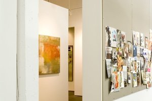 Preview of Grand Image - Image 2: Art, Art Gallery, Collage, Poster, gallery, display, concrete floor.
