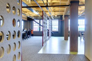 Preview of Payscale - Image 11: Floor, Flooring, Partition, Structure wood, Exposed duct, Indoor.
