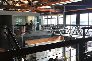 Preview of Tableau - Image 6: Indoor, Structure wood, Exposed duct, Steel stair.