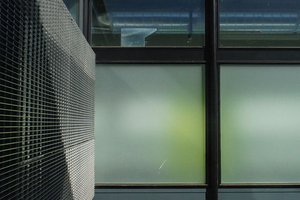 Preview of Tacoma Tideflats Residential Relocation Center - Image 0: Ivy, Window, Apartment, Building, grating, glass exterior, screen.