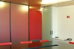 Preview of Teague - Image 2: Conference Room, Indoors, Meeting Room, Room, Chair, Furniture, steel table, color.