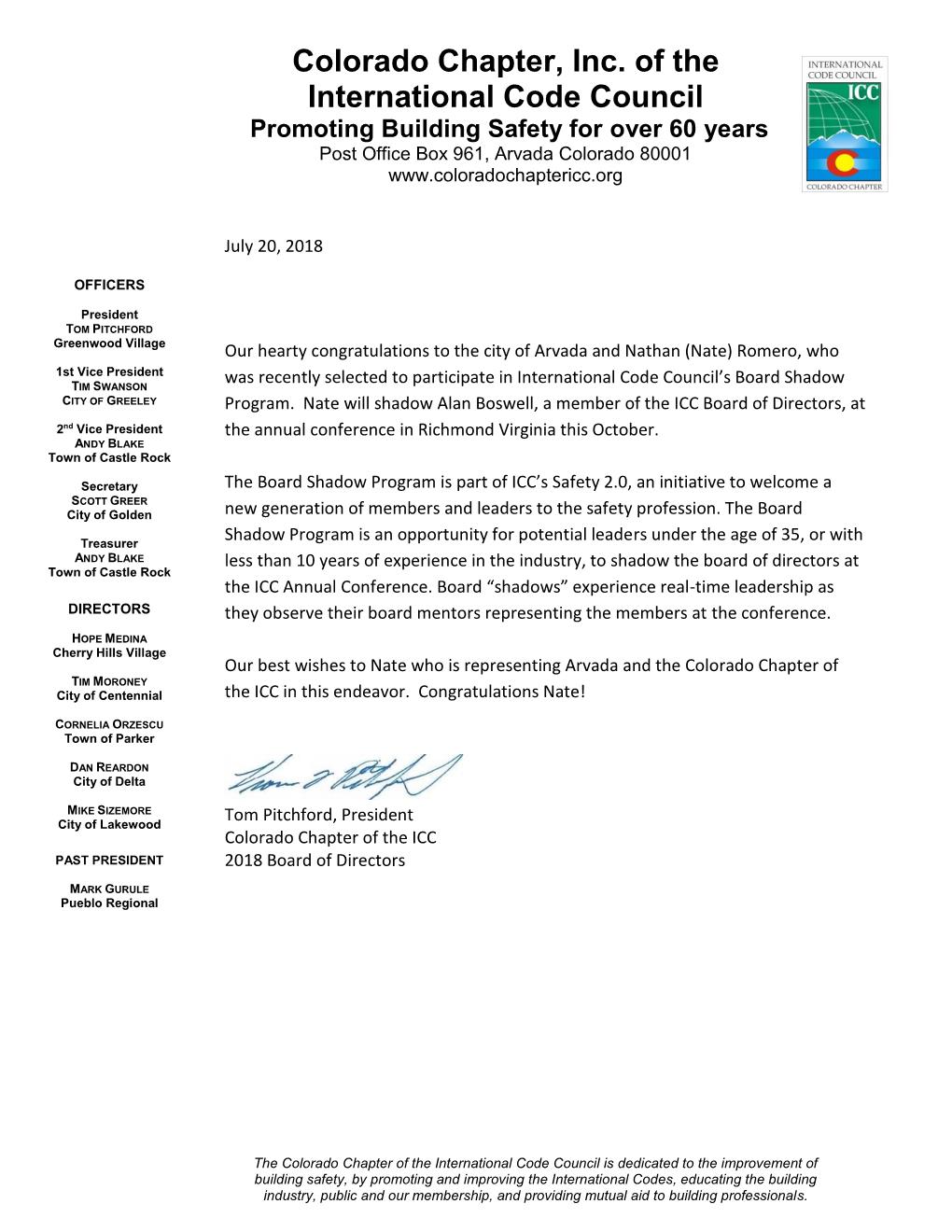 RECOGNITION OF OUR MEMBERSHIP