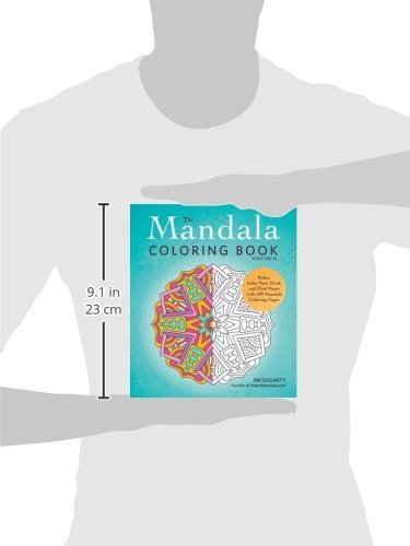 The Mandala Coloring Book Volume II Relax Calm Your Mind And Find Peace With 100 Pages