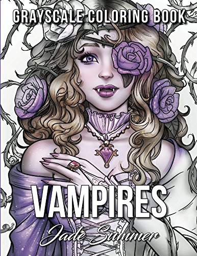 Vampires A Grayscale Coloring Book with Sexy Vampire Women Dark Fantasy
Romance and Haunting Gothic Scenes for Relaxation Epub-Ebook