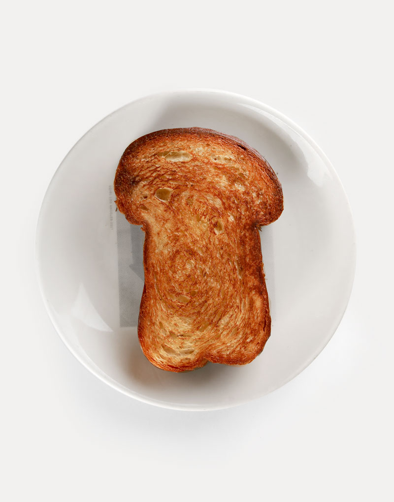 Plain toast (brioche)