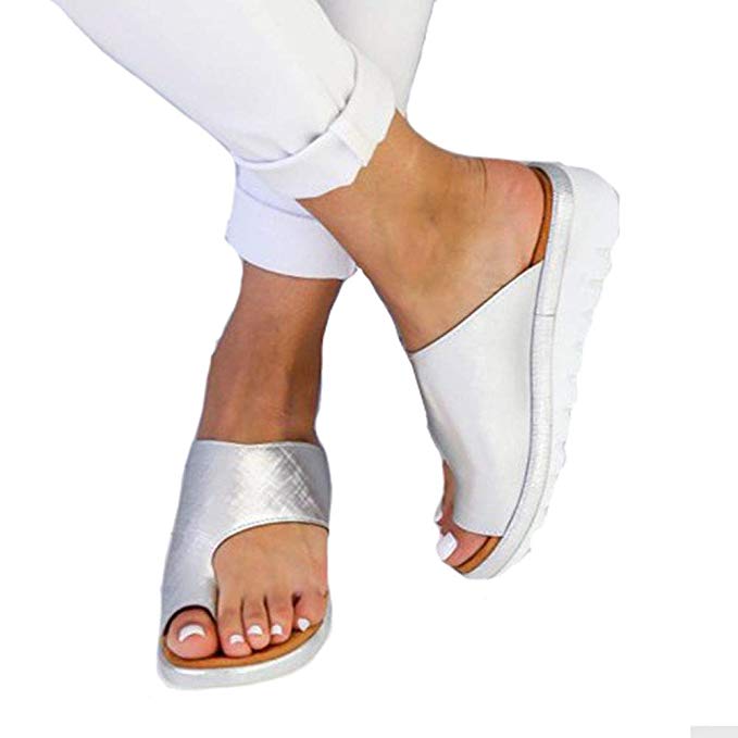 womens comfy platform sandals