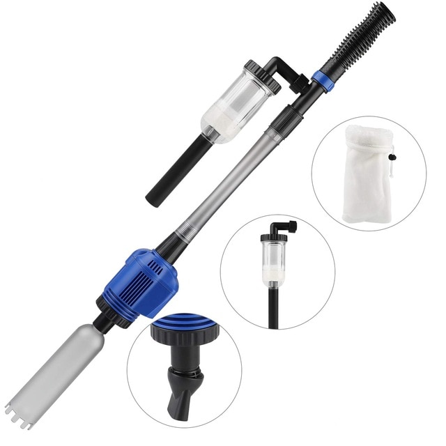 3in1 Automatic Aquarium Gravel Cleaner