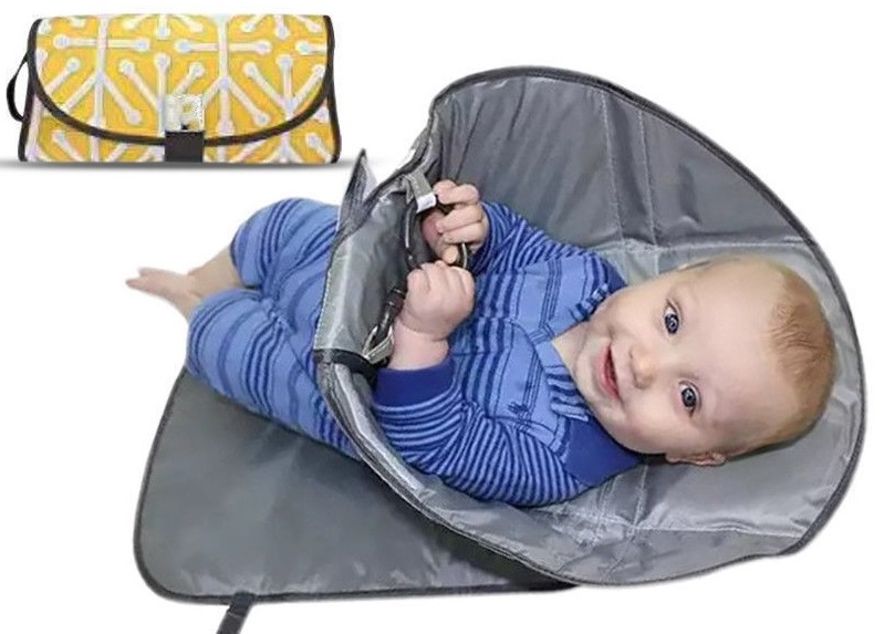 QUICK & EFFORTLESS 3in1 Reusable Diaper Changing Pad