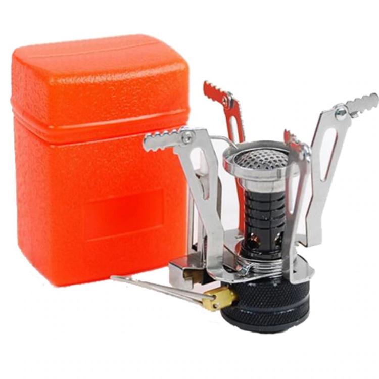 Ultralight Portable Outdoor Backpacking Camping Stove with Piezo Ignition