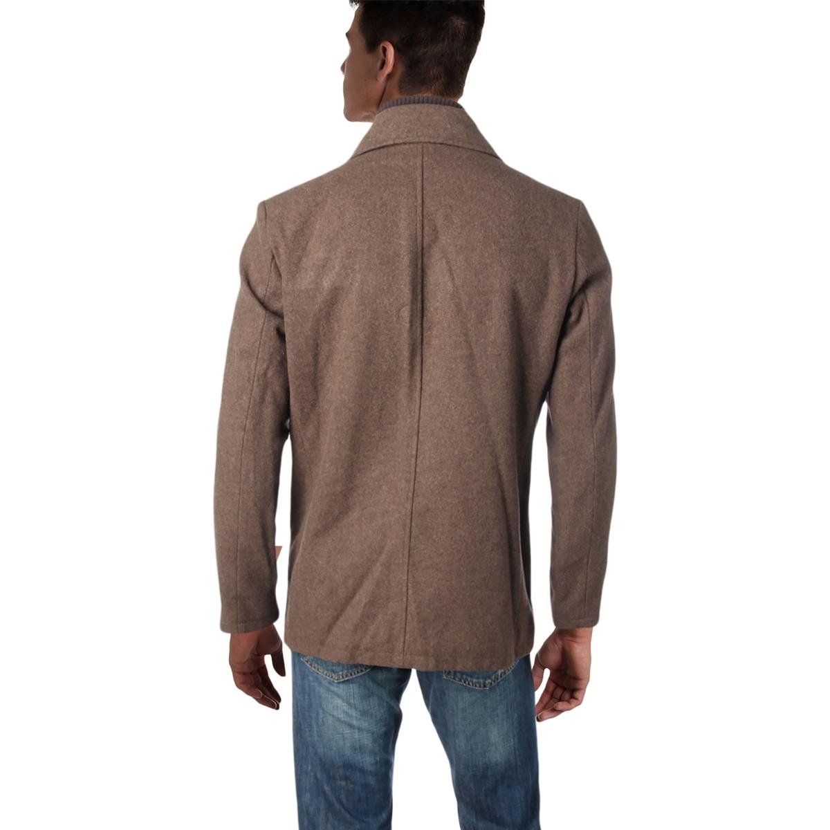 225 Kenneth Cole Reaction Wool Blend Pea Coat