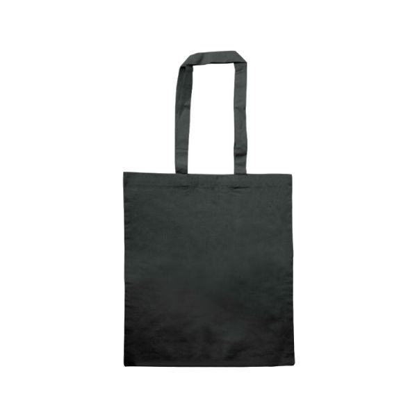 black cotton tote