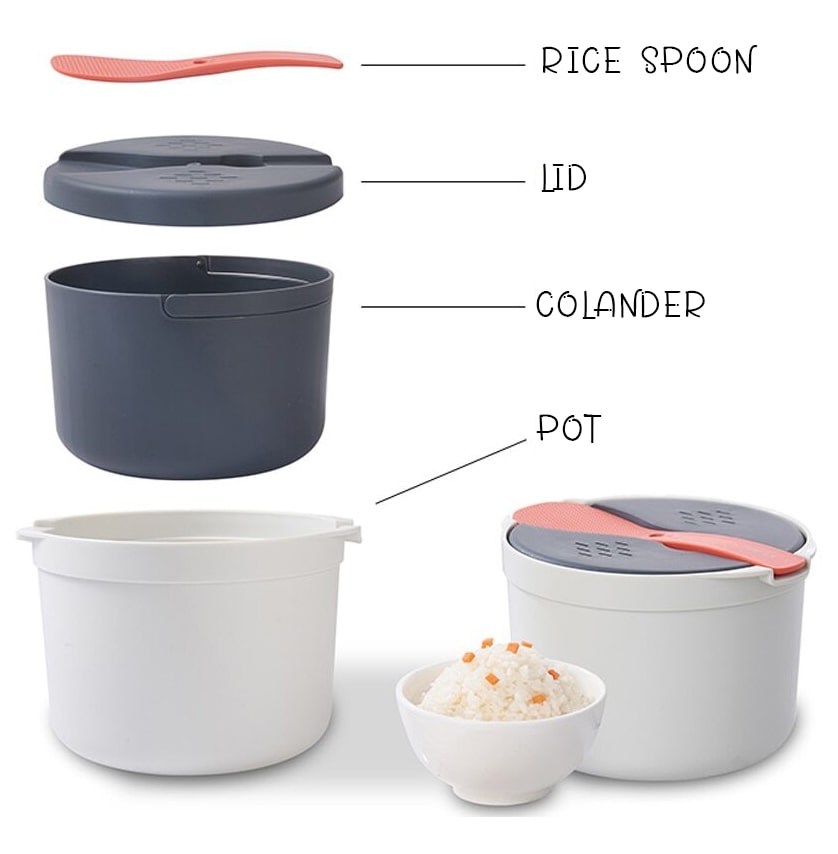 Perfect Microwave Rice Cooker