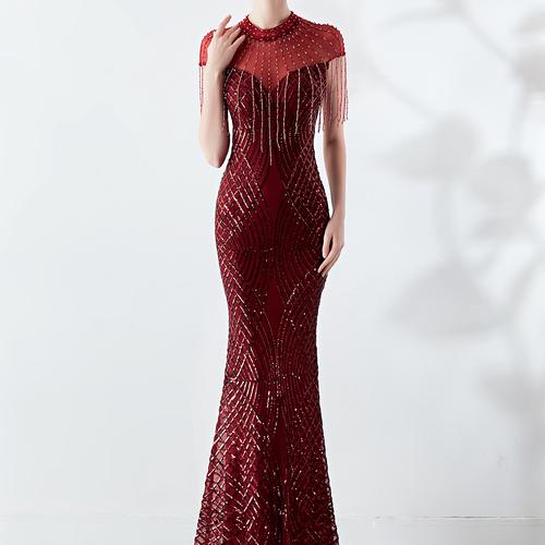 classy evening dress