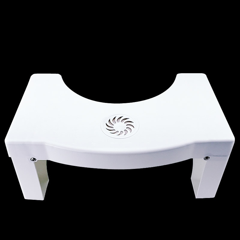 Folding Multifunctional Toilet Stool Helps You Comfortably Use The