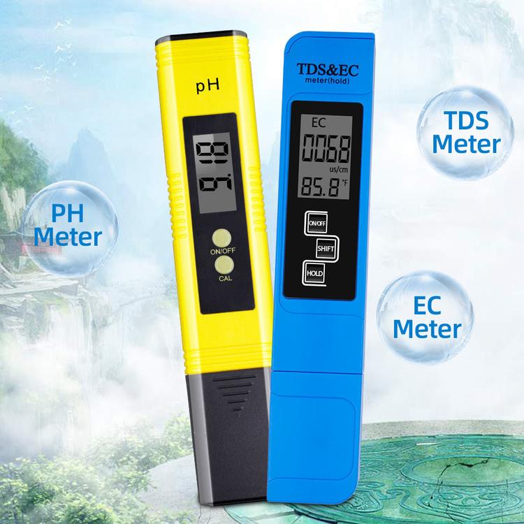 2 PCS Digital Water PH Meter Tester