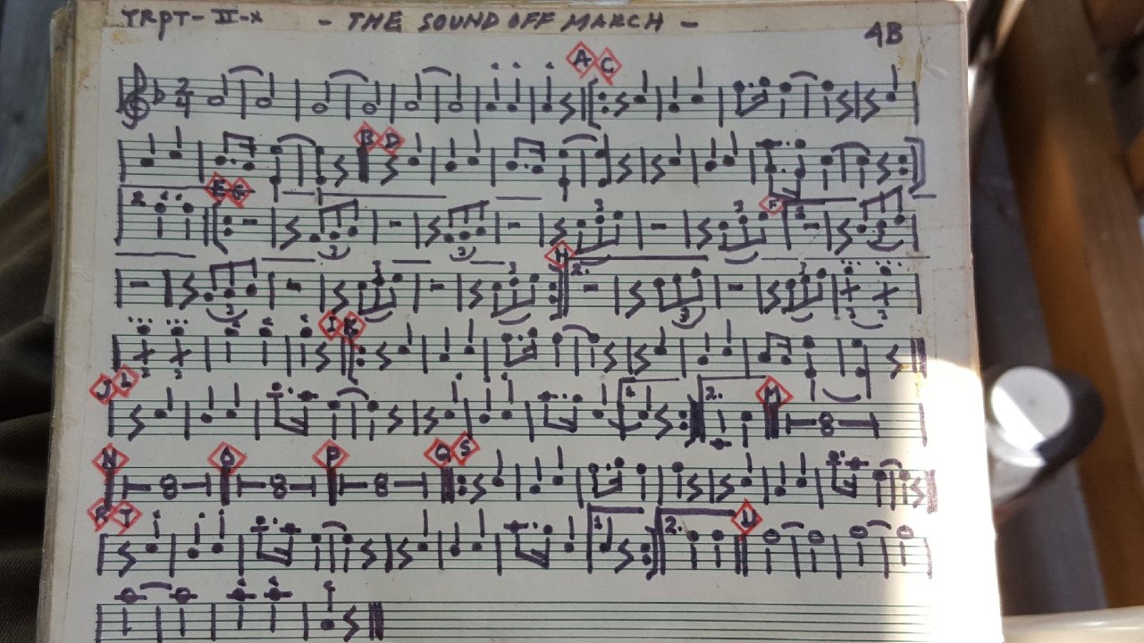 An Original March by Odie Payne, Jr. 