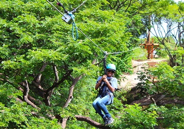 Product Zipline & Sunset Snorkel Dinner Cruise