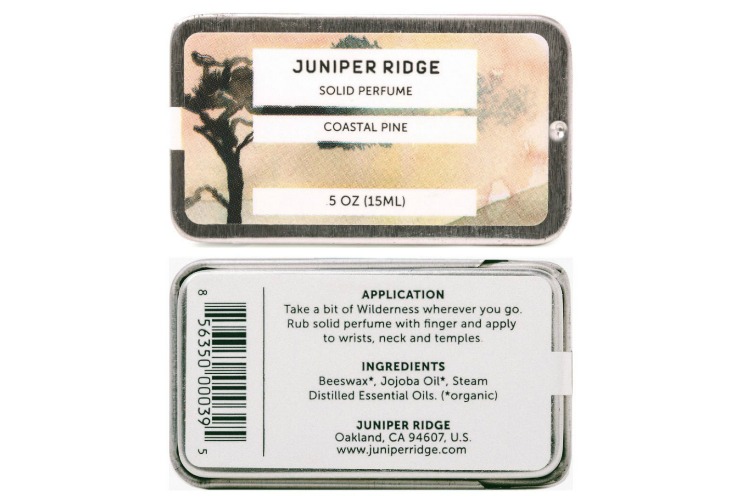 Juniper Ridge Solid Perfume