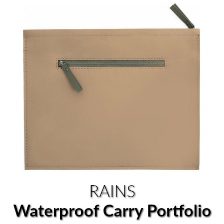 RAINS waterproof portfolio