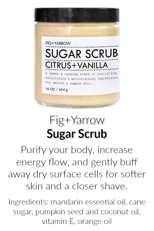 Fig and Yarrow Sugar Scrub