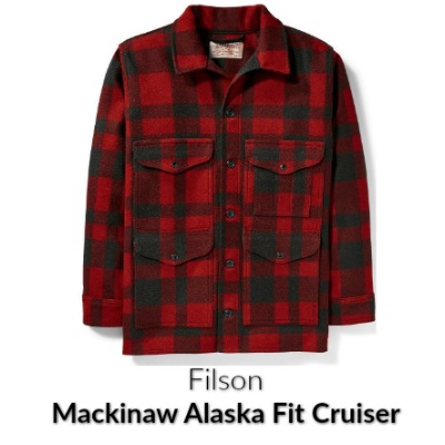 Red Mackinaw Cruiser Filson