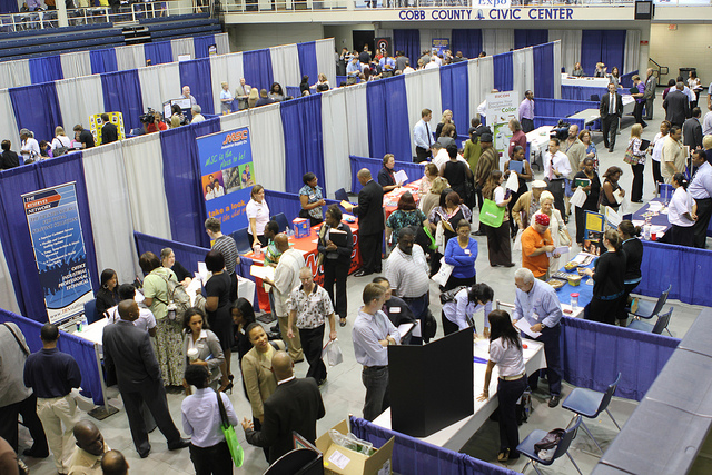 a job fair