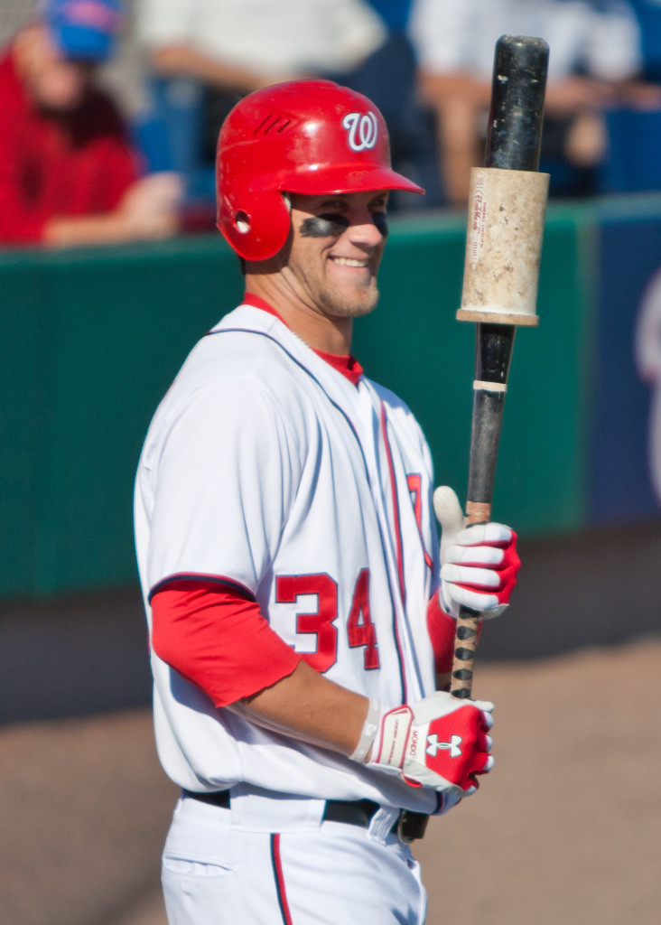 Photo of baseball player Bryce Harper