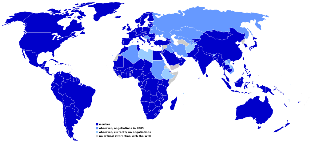 Regional Trade Agreements, 2005 – Mapping Globalization