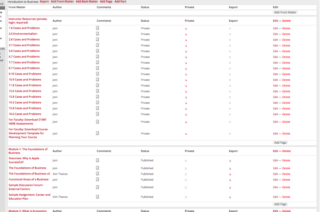 Hide Content from Public/Student View Lumen User Guide