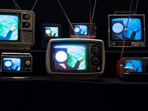 Multiple television sets