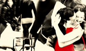Dancing couple