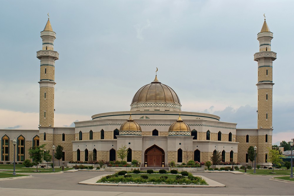 A large mosque.