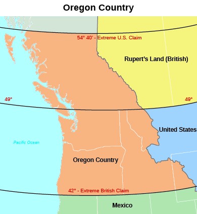 Oregon California And Texas United States History I