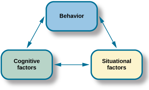 cognitive social psychology personality learning behavior situational theory bandura reciprocal determinism development approaches proposed factors each perspective perspectives does influence