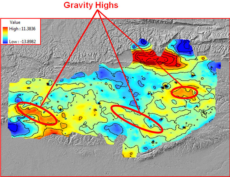 Gravity Highs over the Mardin Uplift