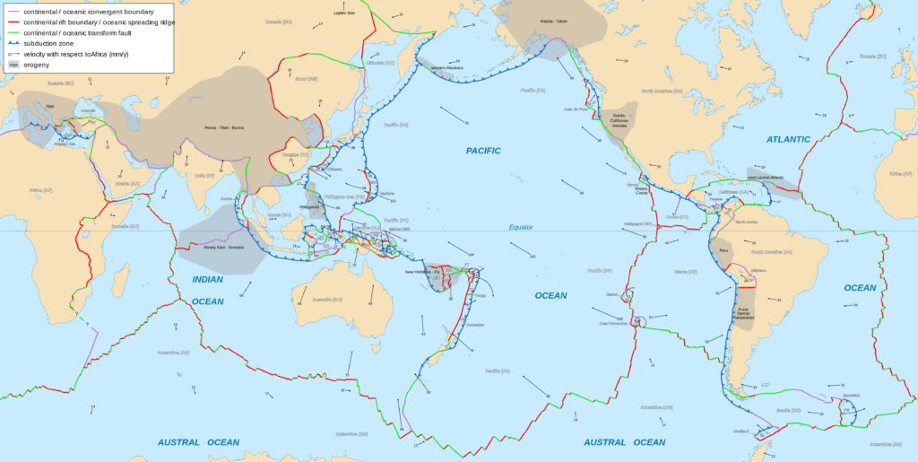 the-theory-of-plate-tectonics-geology