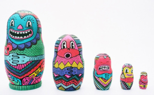 Matryoshka, or nesting dolls.